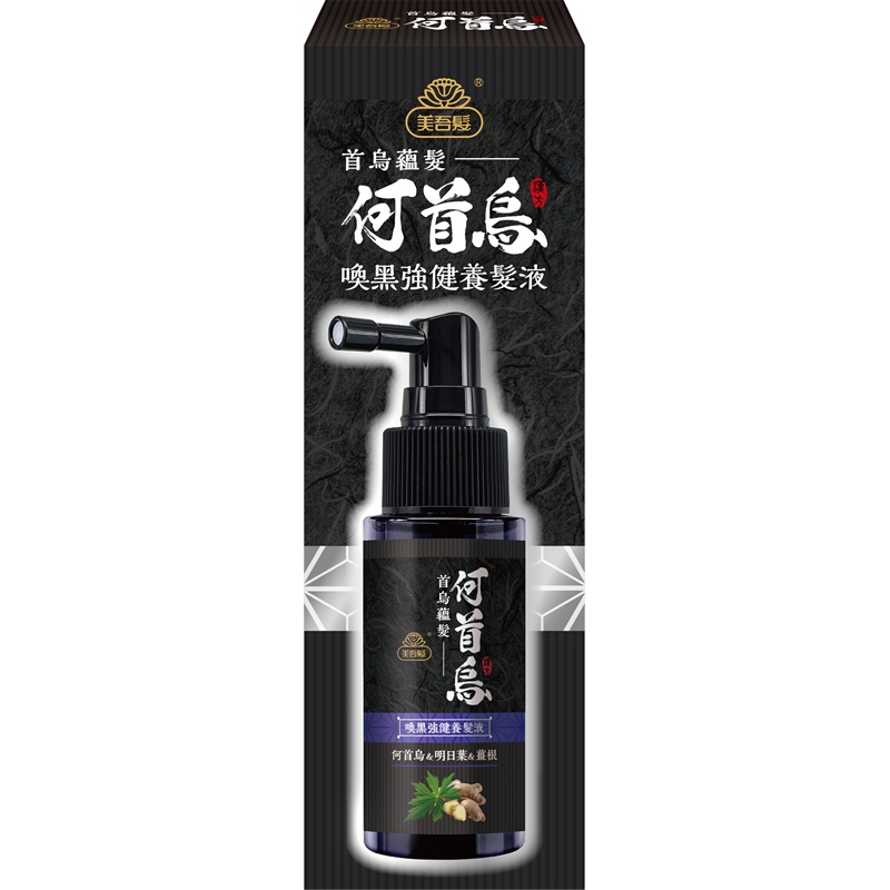 首烏蘊髮何首烏喚黑強健養髮液