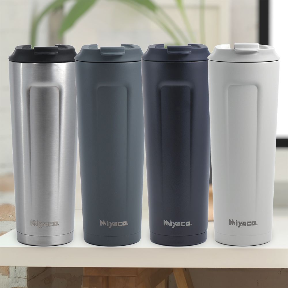 米雅可品味316不鏽鋼真空咖啡隨行杯-680ml-2支, , large