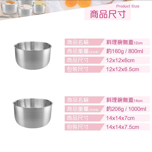 PERFECT 理想牌 極緻316不鏽鋼調理碗 無蓋20cm-Leidea樂德兒, , large