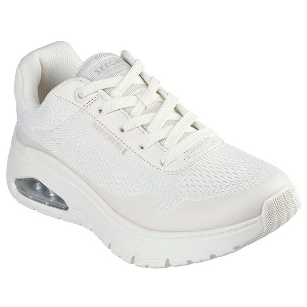 Kixpress-Skechers Uno Flex 女 運動休閒鞋 增高 舒適 穿搭 米 [177794OFWT], , large