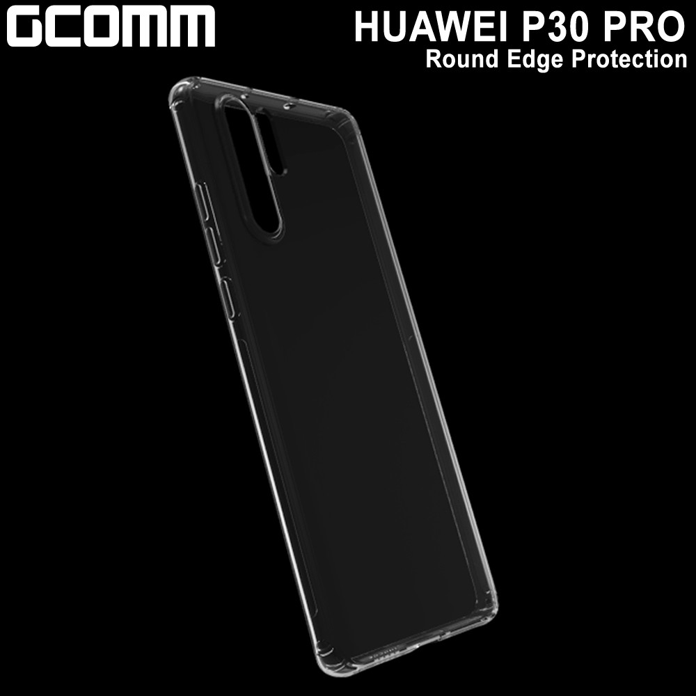 GCOMM HUAWEI P30 PRO 清透圓角防滑邊保護套 Round Edge 清透明, , large