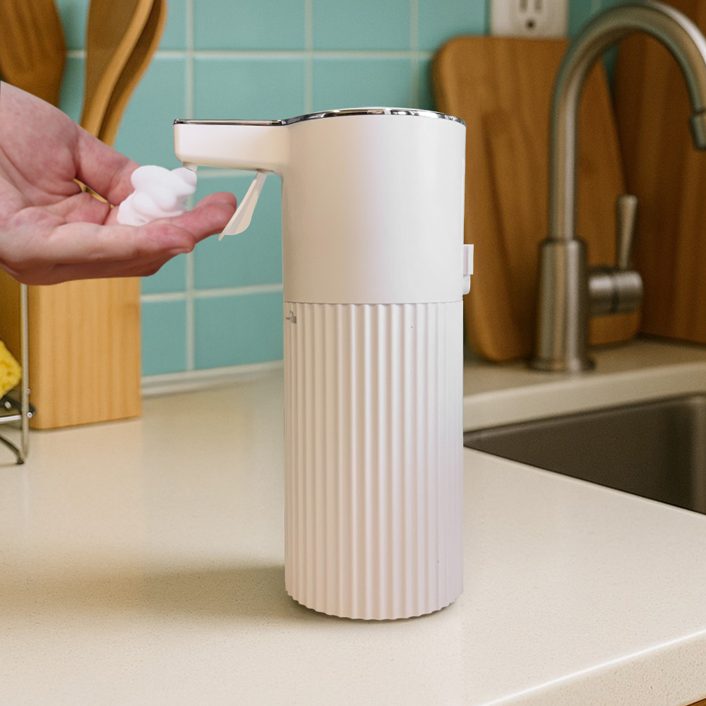 智能感應給皂機【多規格可選】400ML 洗手機 慕斯機 充電款 TYPE-C 感應式 按壓式 電池款 洗手乳 沐浴露 洗碗精 可稀釋, , large