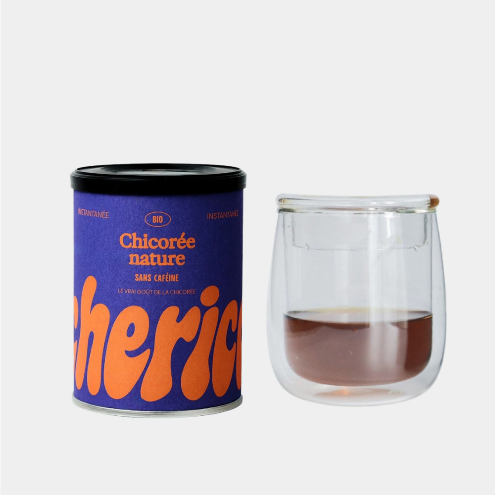 Cherico 天然菊苣咖啡 居家組（包含一個TAMAGO雙層玻璃杯）, , large