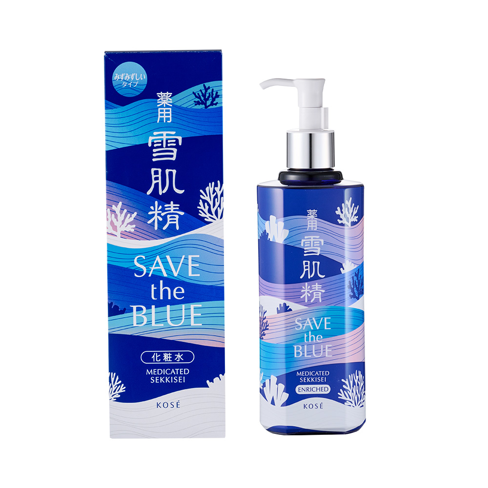 【KOSE高絲】雪肌精化妝水 擁抱海洋版 500ml(極潤型) 公司貨, , large