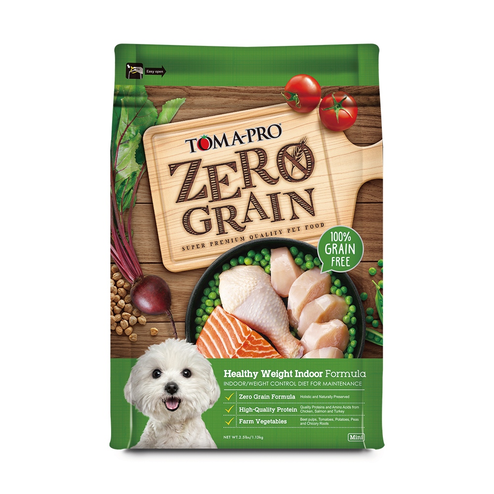 【優格】零穀 室內成犬飼料 雞肉 小顆粒 體重管理配方15磅, , large
