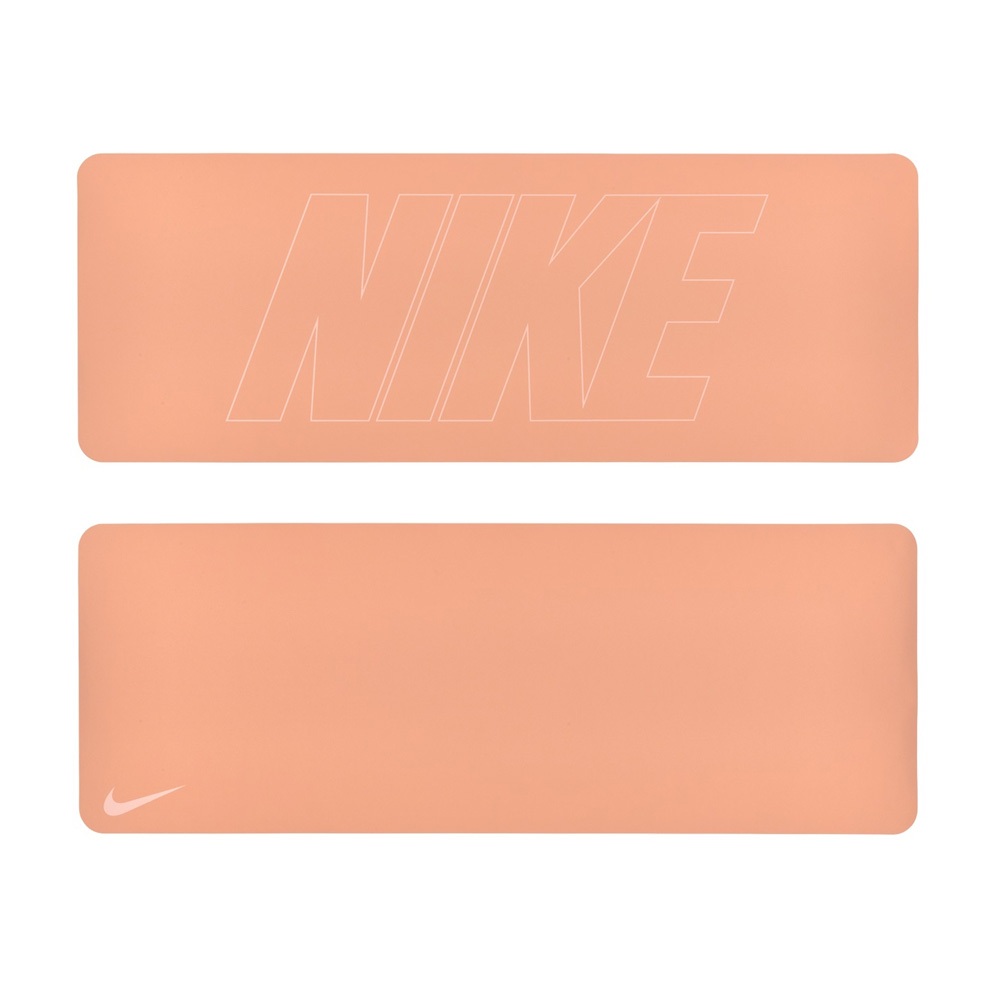 NIKE YOGA MAT 雙面瑜珈墊 4MM 隔音墊 訓練墊 運動墊 雙面可用 輕巧 便攜 穩定 止滑 黑 藕紅 粉橘, , large