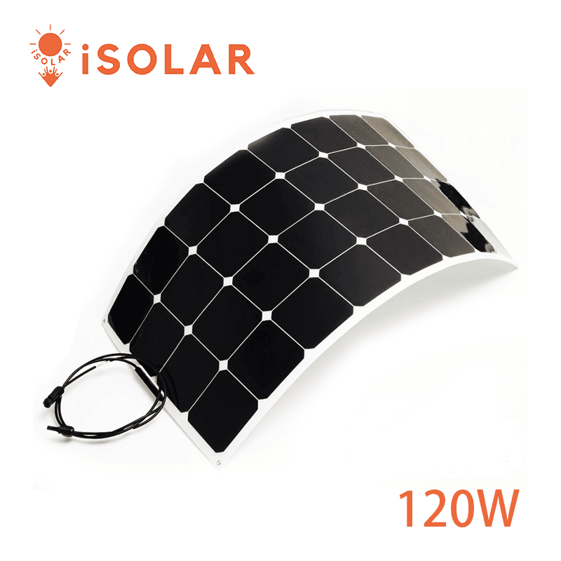 【iSOLAR】Flexible solar panel 120W