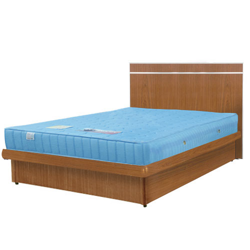 【Homelike】喜家居單人3.5尺掀床組(柚木色)(1140), , large
