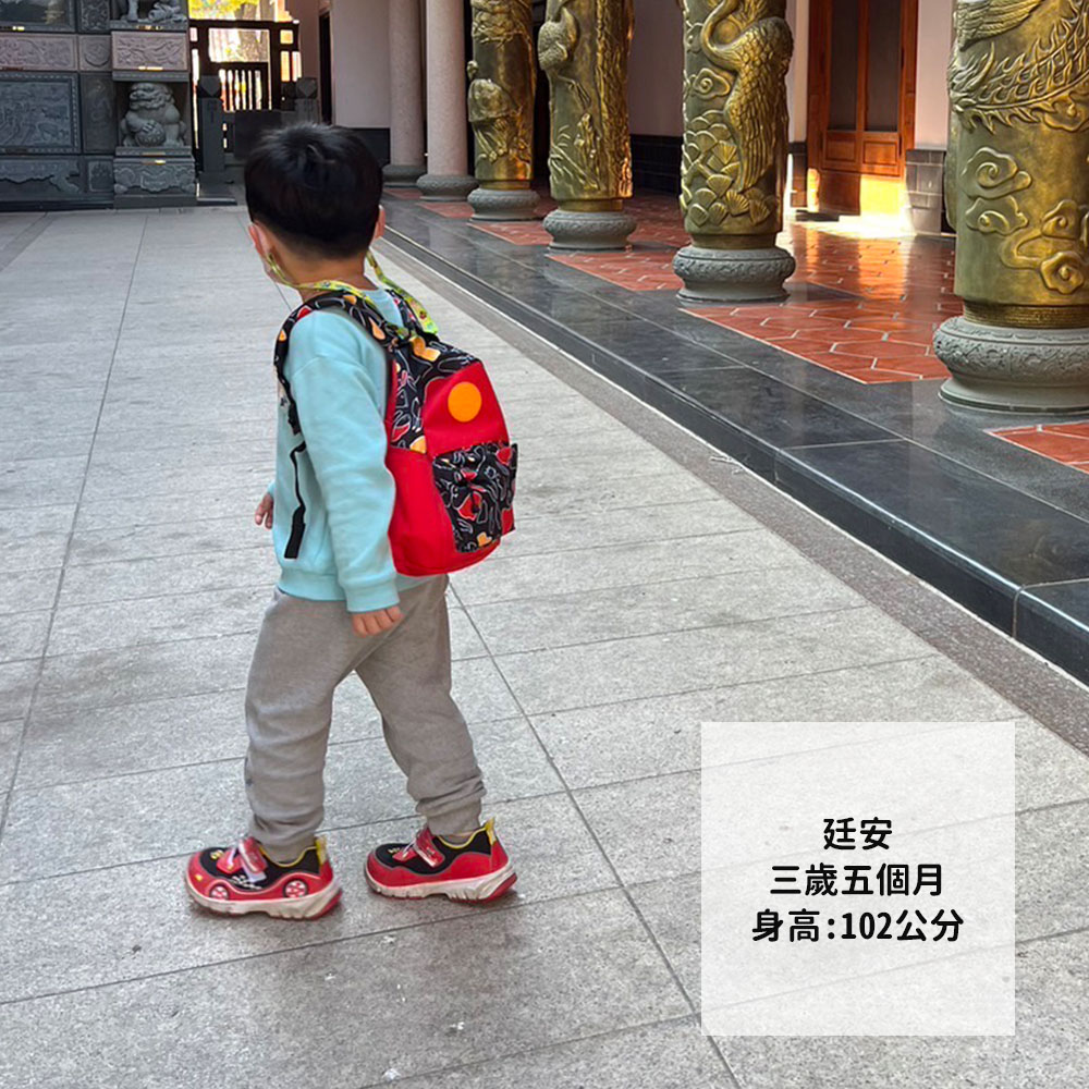 SOLIS 妖怪迷宮系列 休閒迷你後背包-幼童款-S號-暗紅/琥珀紅, , large