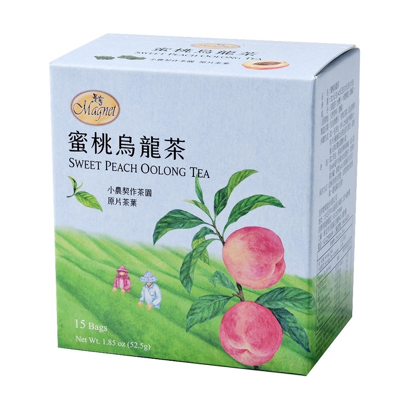 曼寧風味台灣茶-蜜桃烏龍茶, , large