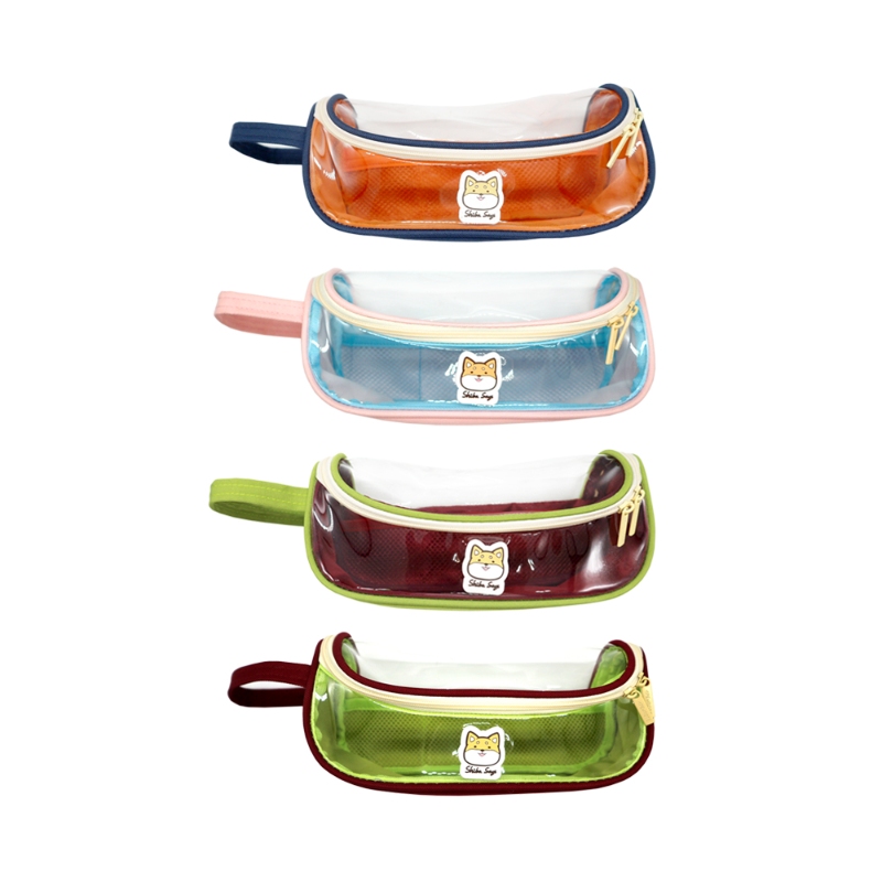 【PENROTE 筆樂】柴語錄敞開式筆袋 藍