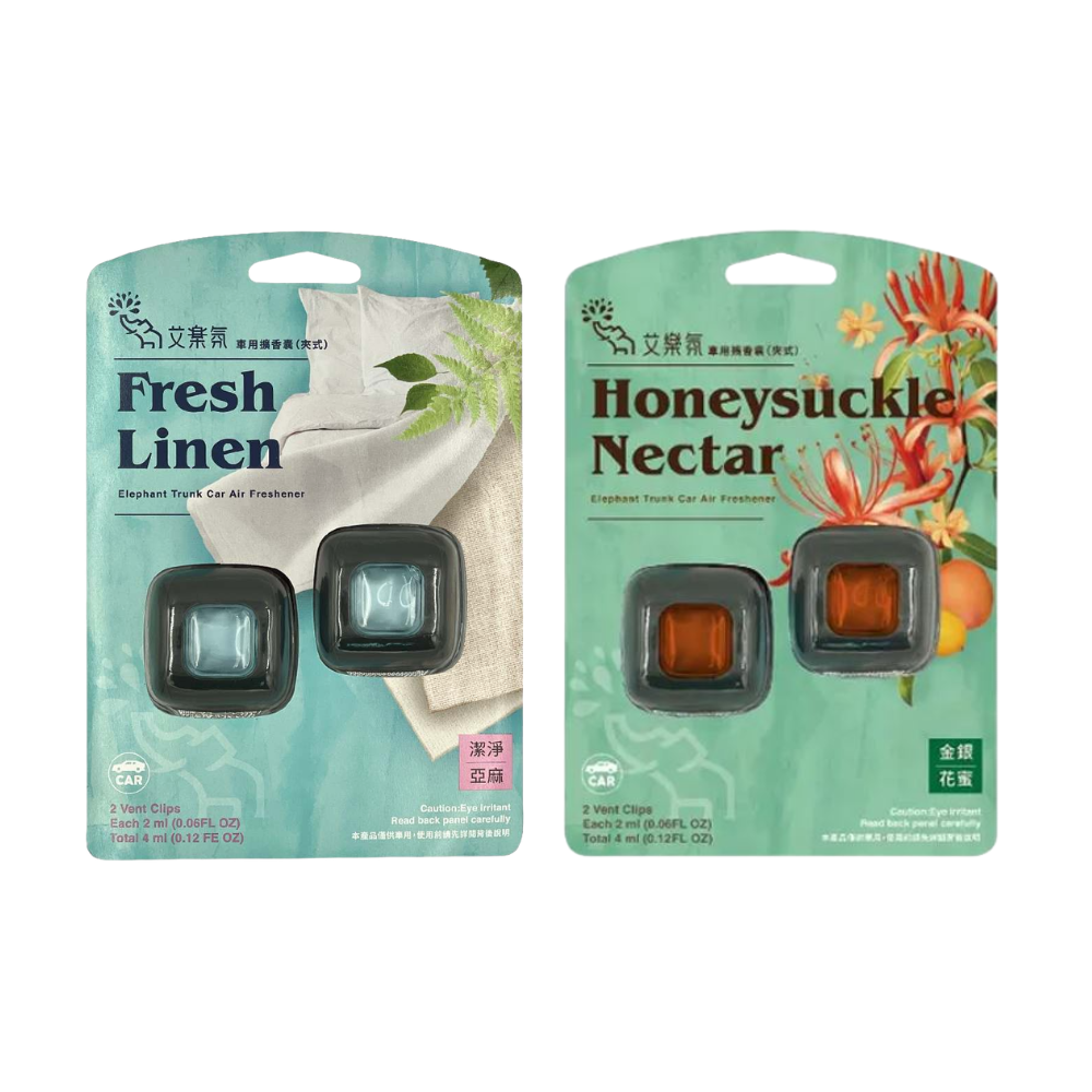 ｜艾樂氛｜通風口香水夾2ml*2入, , large