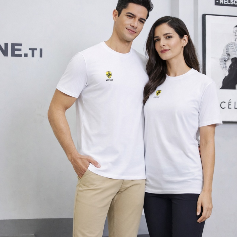 【FALALI】Short-sleeved cooling T-shirt - Men's (white), , large