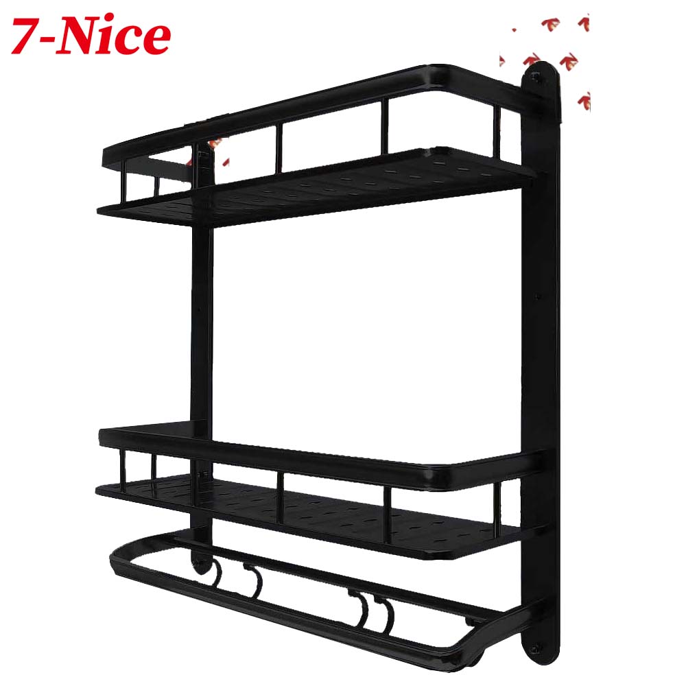 7-Nice Aluminum Exquisite Double-layer Storage Rack