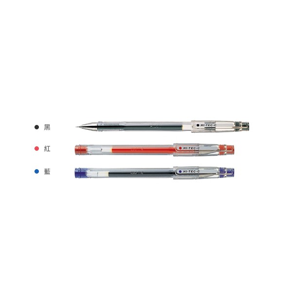 PILOT百樂 HI-TEC-C 超細鋼珠筆 0.4mm (LH-20C4)黑, , large
