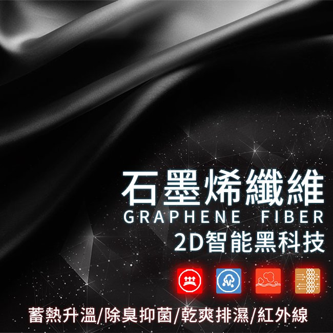 【Hilton希爾頓】精品級石墨烯能量四季被2.2kg/深藍色, , large
