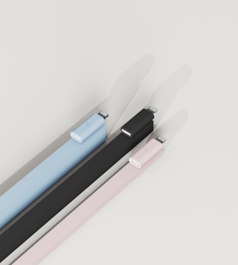 [OneMore Co., Ltd.] Allite USB-C to Lightning Adapter Baby Blue, , large