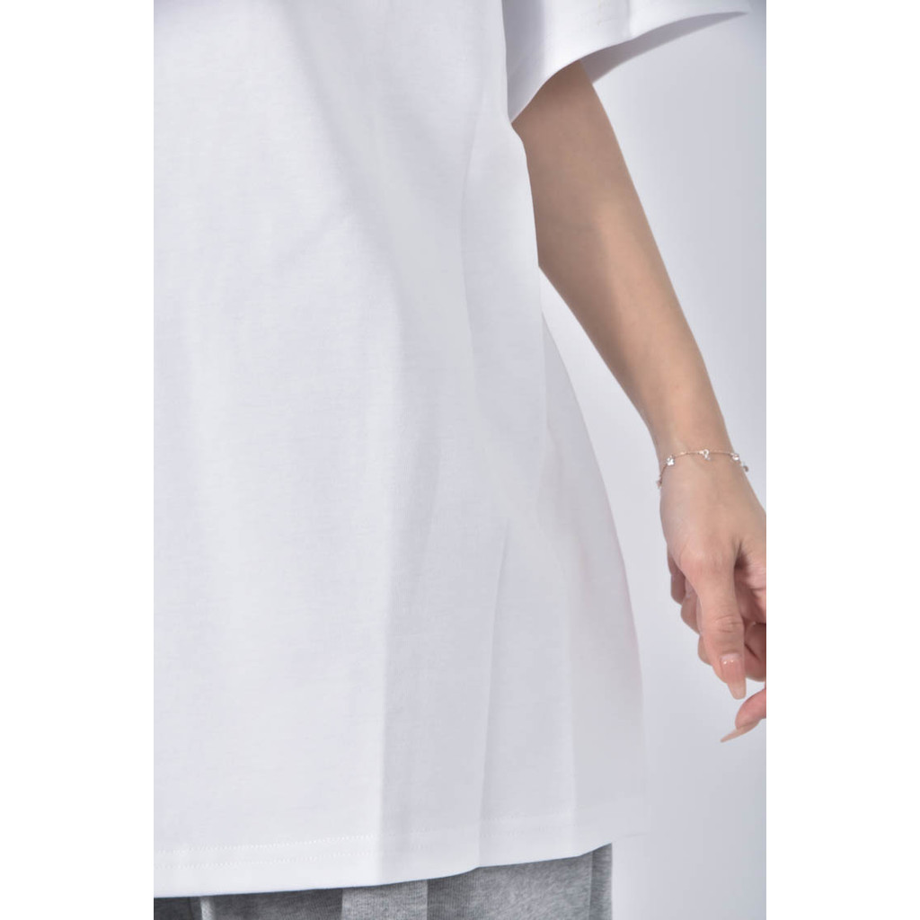 (XL) lalala素面白色短袖上衣二手衣, , large