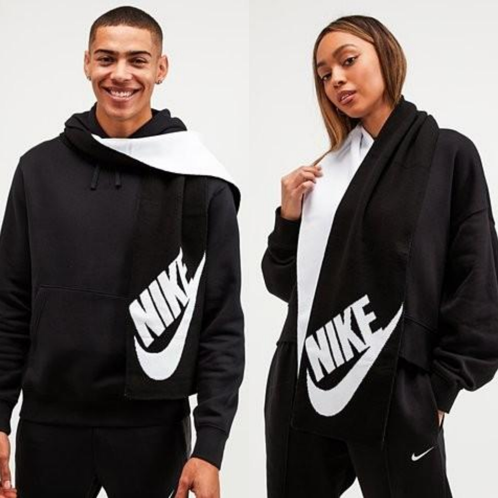 NIKE 圍巾 SPORT SWOOSH 保暖圍巾 針織圍巾 披肩 冬天圍巾 男女適用【樂買網】, , large