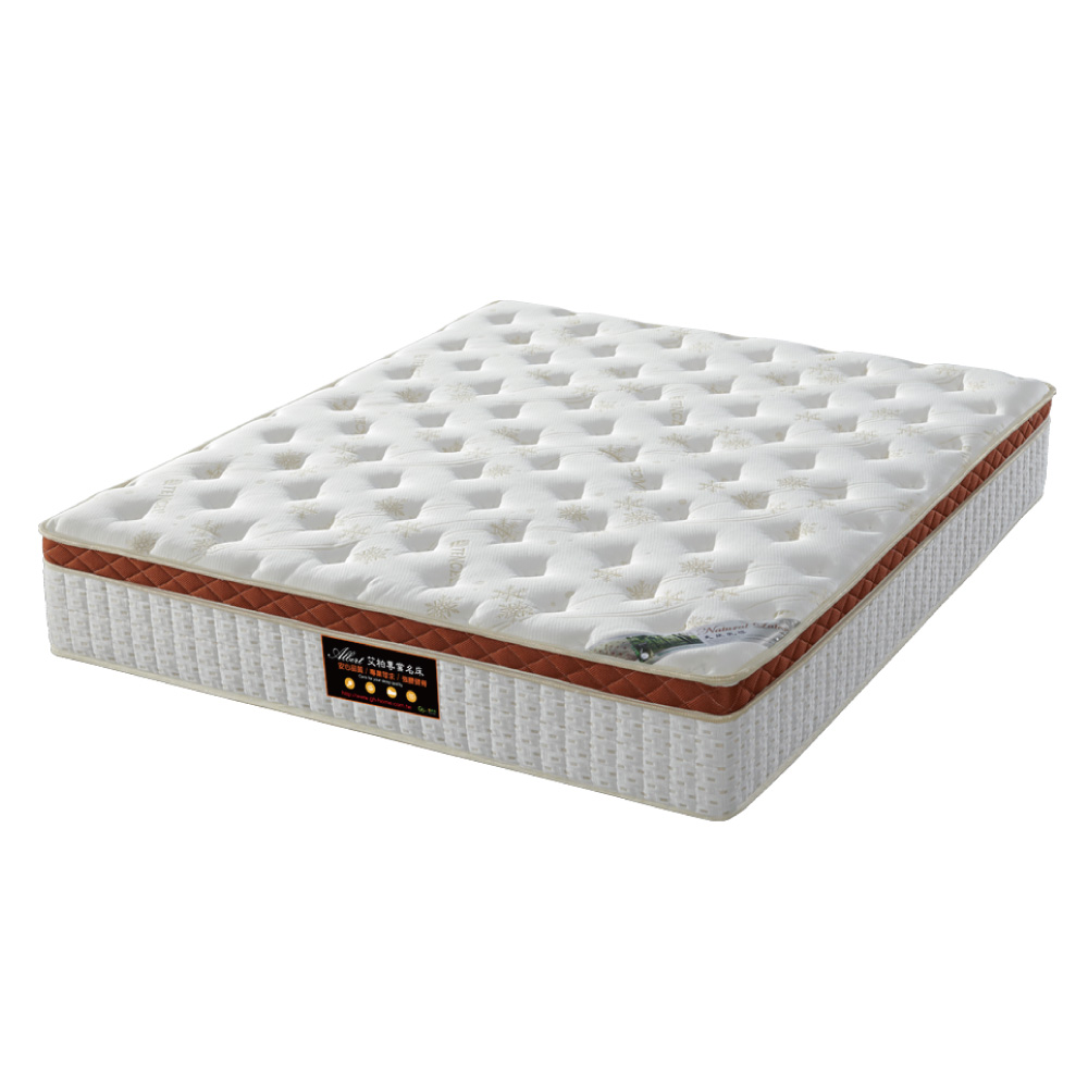 【文創集】3D天絲抗菌乳膠護框獨立筒床墊-3.5尺單人, , large