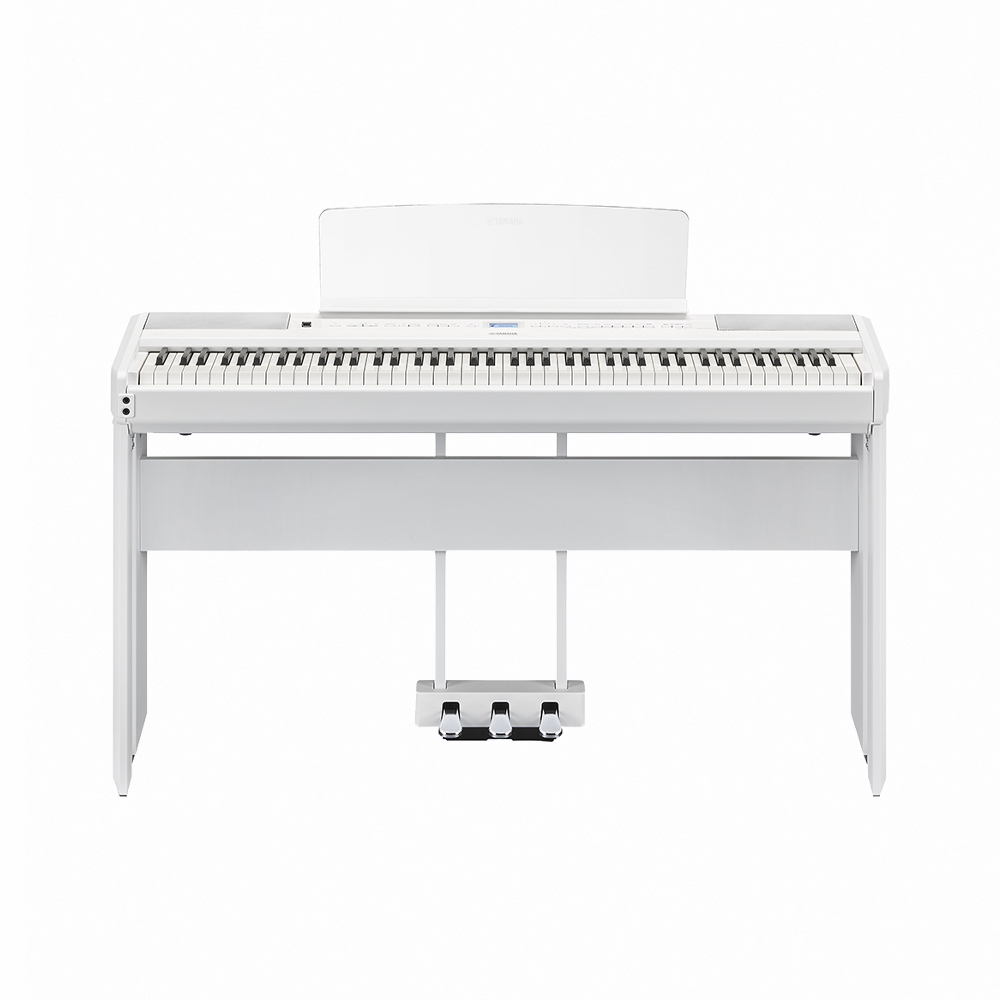 【到府安裝】YAMAHA P-525 88鍵 旗艦級數位電鋼琴 含琴架款 黑/白色【敦煌樂器】, , large