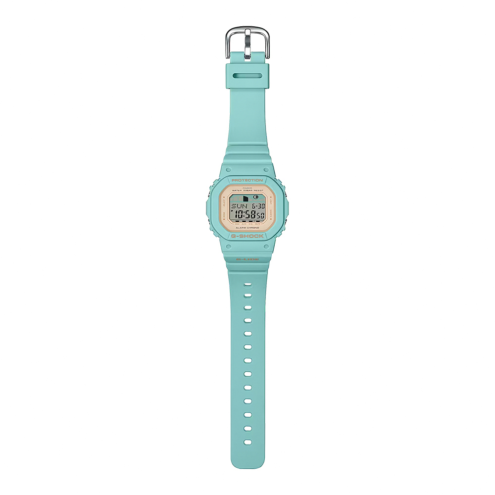 CASIO 卡西歐 G-SHOCK ITZY 禮志配戴款 G-LIDE 衝浪潮汐女錶手錶 GLX-S5600-3, , large
