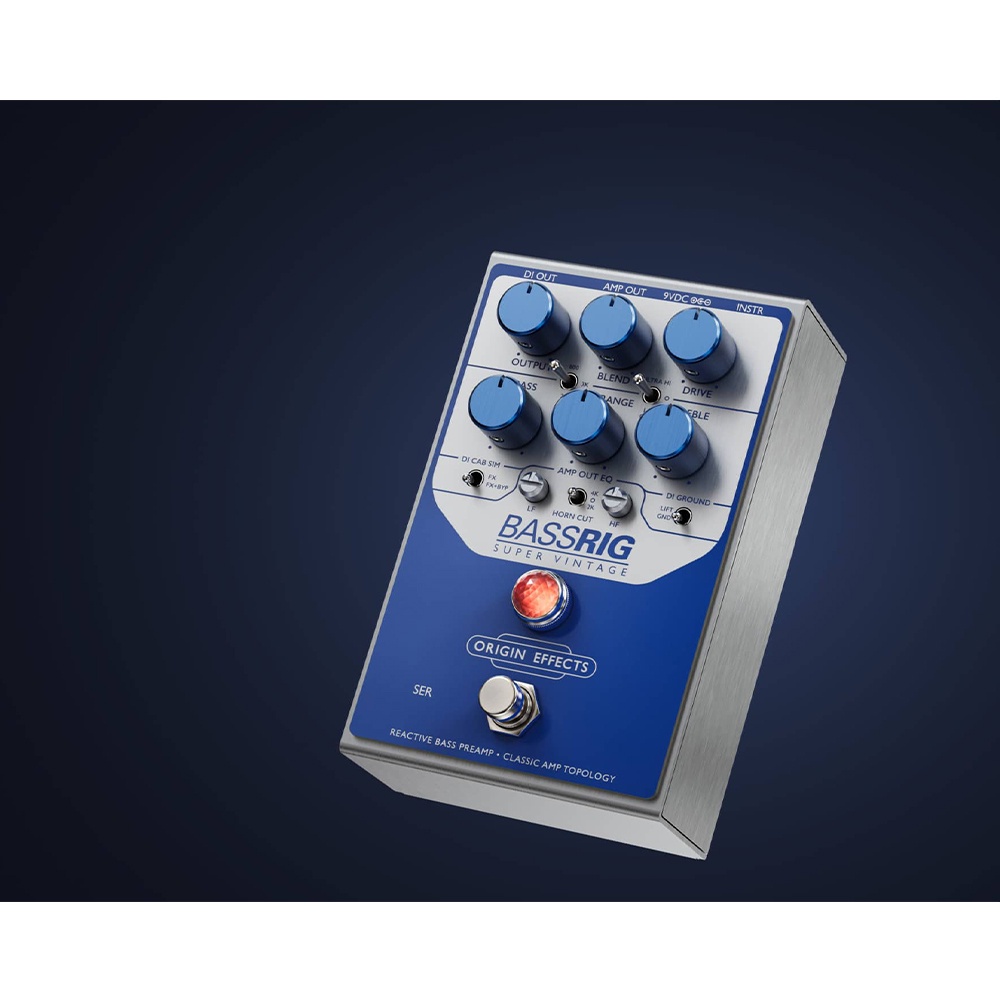 Origin Effects Bassrig Super Vintage Blue 效果器【敦煌樂器】, , large