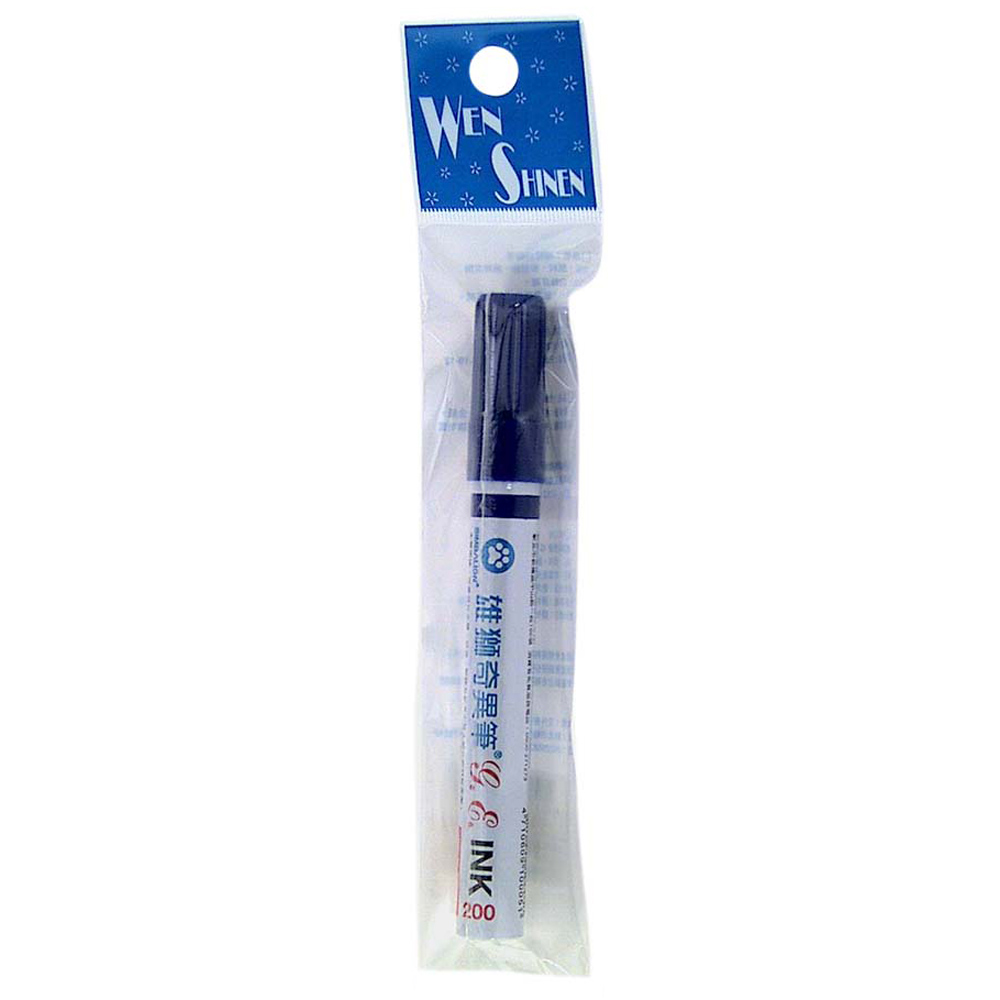 Lion GE200 Regular Marker Pen, 藍色-26, large