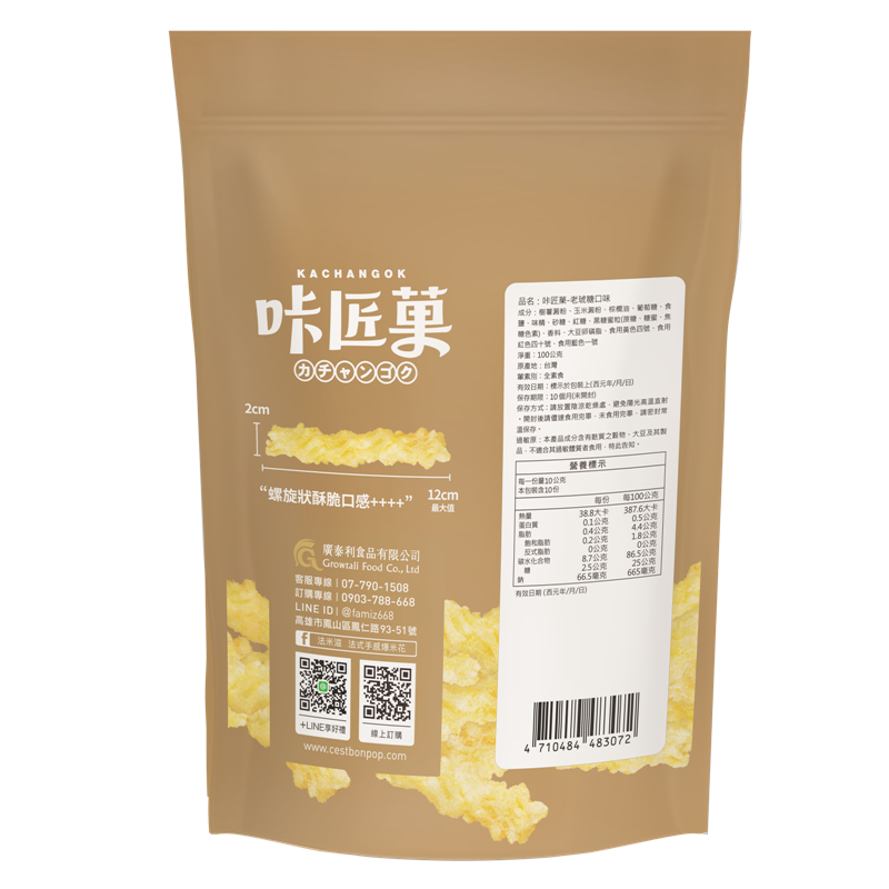 [品毅]卡匠菓-老琥糖口味100g, , large