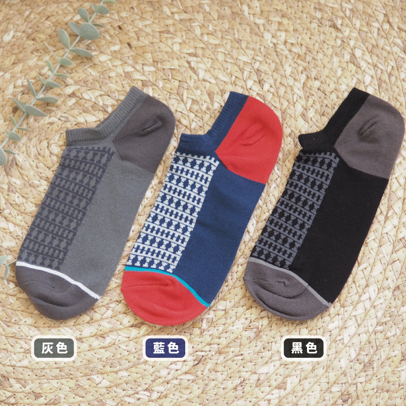 [Kaimei Cotton Industry] 10 pairs set, random and excellent, MIT made in Taiwan, extra large combed cotton right angle socks, men's size 26-29cm, Kaimei Cotton Industry, , large