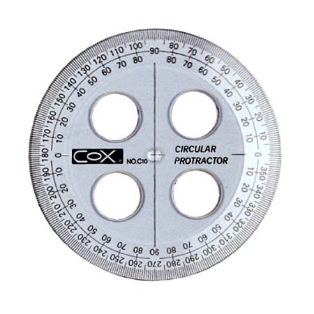 COX三燕 10CM圓型尺(C10), , large