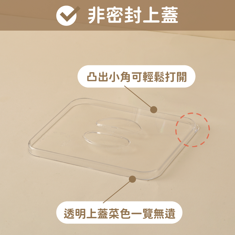 【哩皿食器】台灣製  食品級Tritan  三合一餐盒, , large