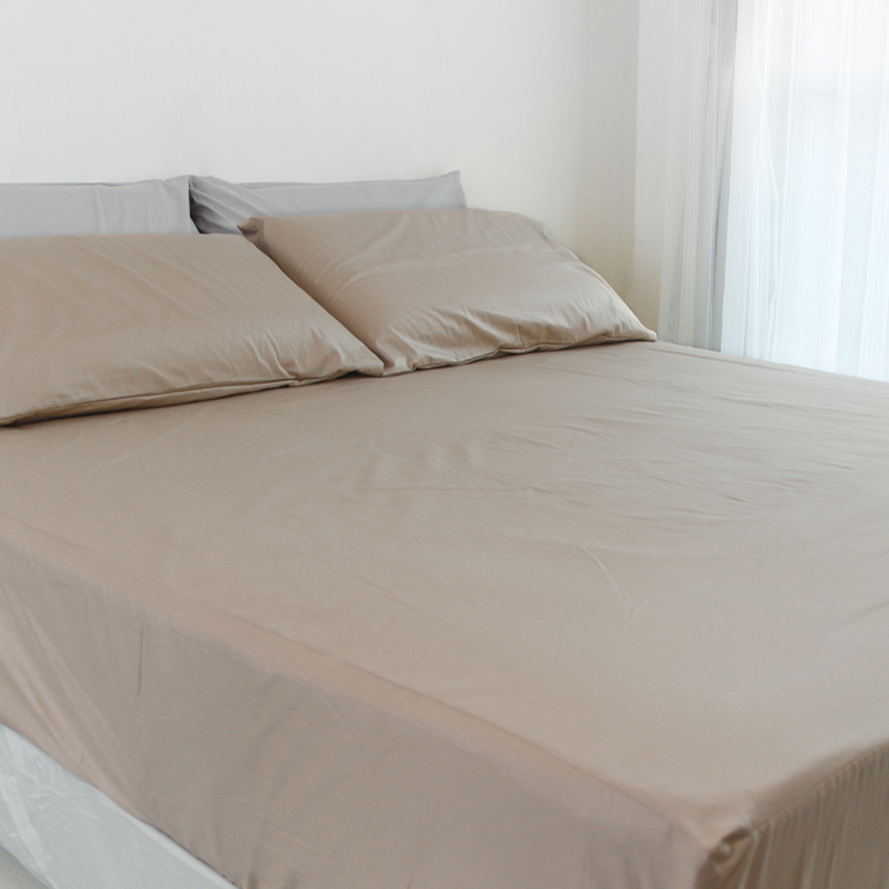 100% cotton mattress cover and pillowcase set, , large