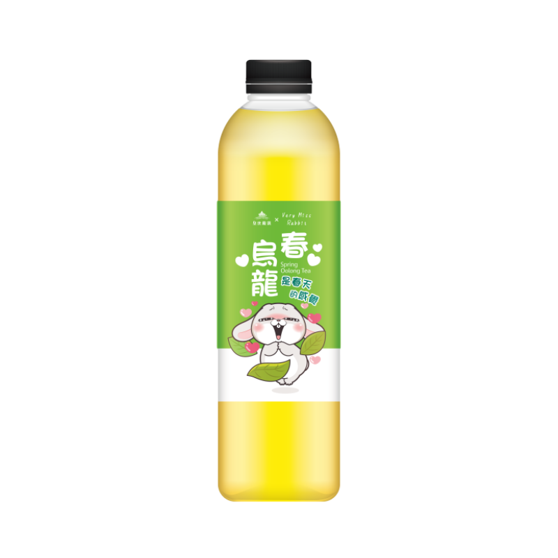 皇世嚴選x好想兔春烏龍冷泡茶800ml, , large