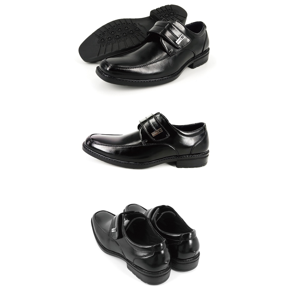 男牛津鞋 商務皮鞋 英倫皮鞋 休閒皮鞋 正式皮鞋 霧面皮鞋 寬楦 超纖皮革 透氣 吸汗 不悶熱 減壓 止滑 耐久站 黑, , large