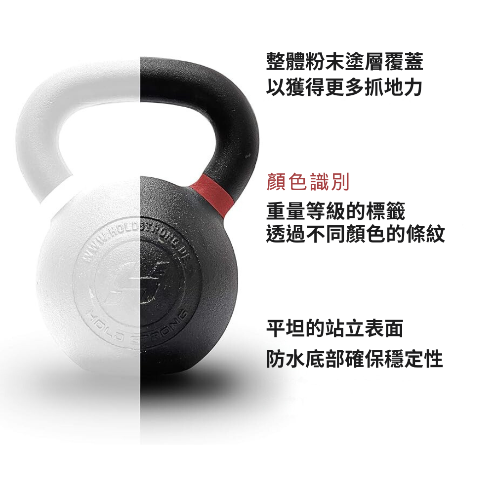 [HOLD STRONG] ELITE 系列 鑄鐵壺鈴 12kg, , large