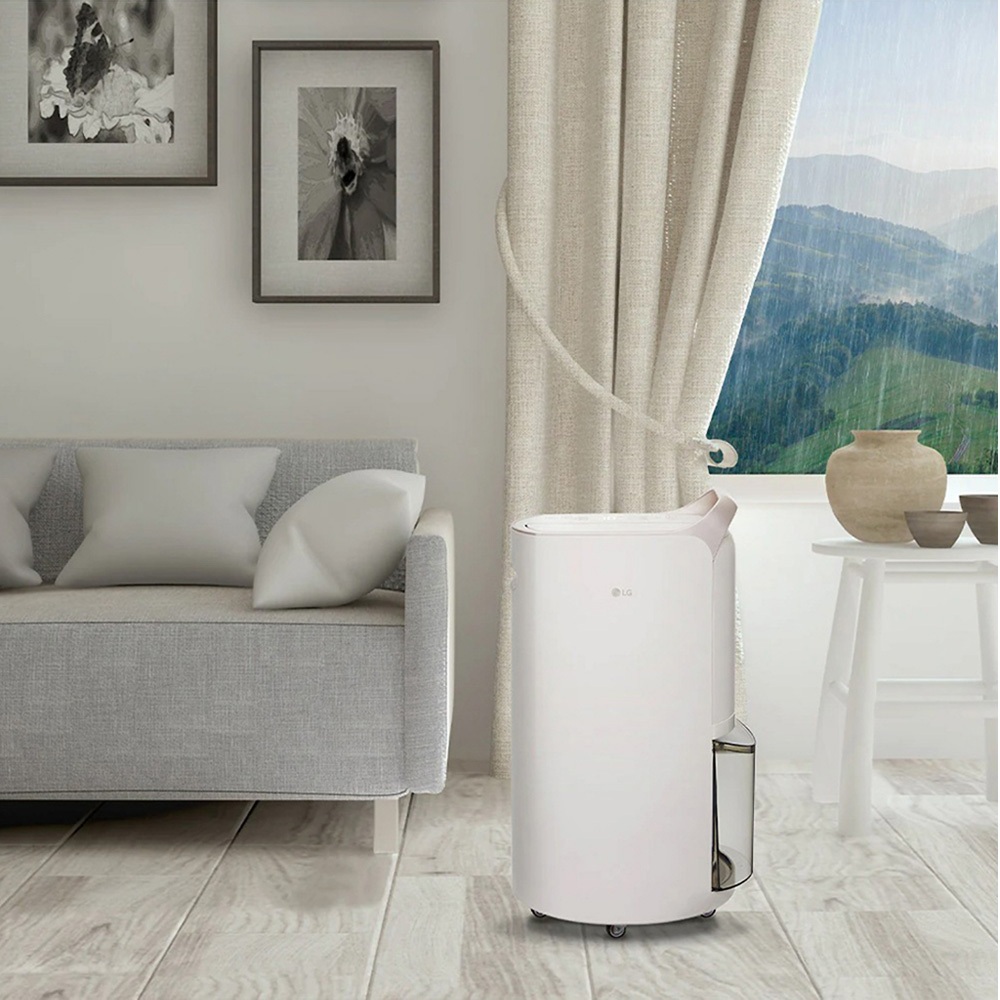 LG 19L PuriCare™ UV Energy-Saving Dehumidifier MD191QCE0, , large