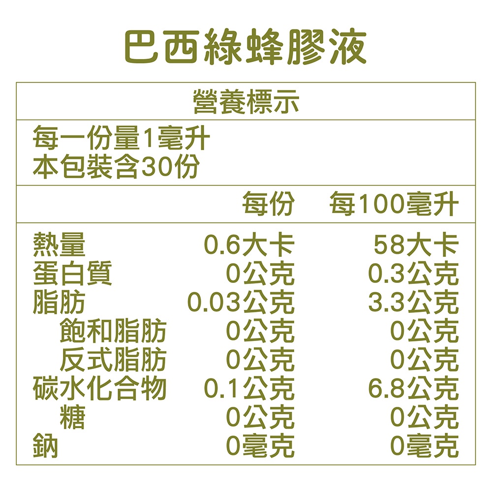 [蜜蜂故事館] 巴西綠蜂膠液30ml, , large