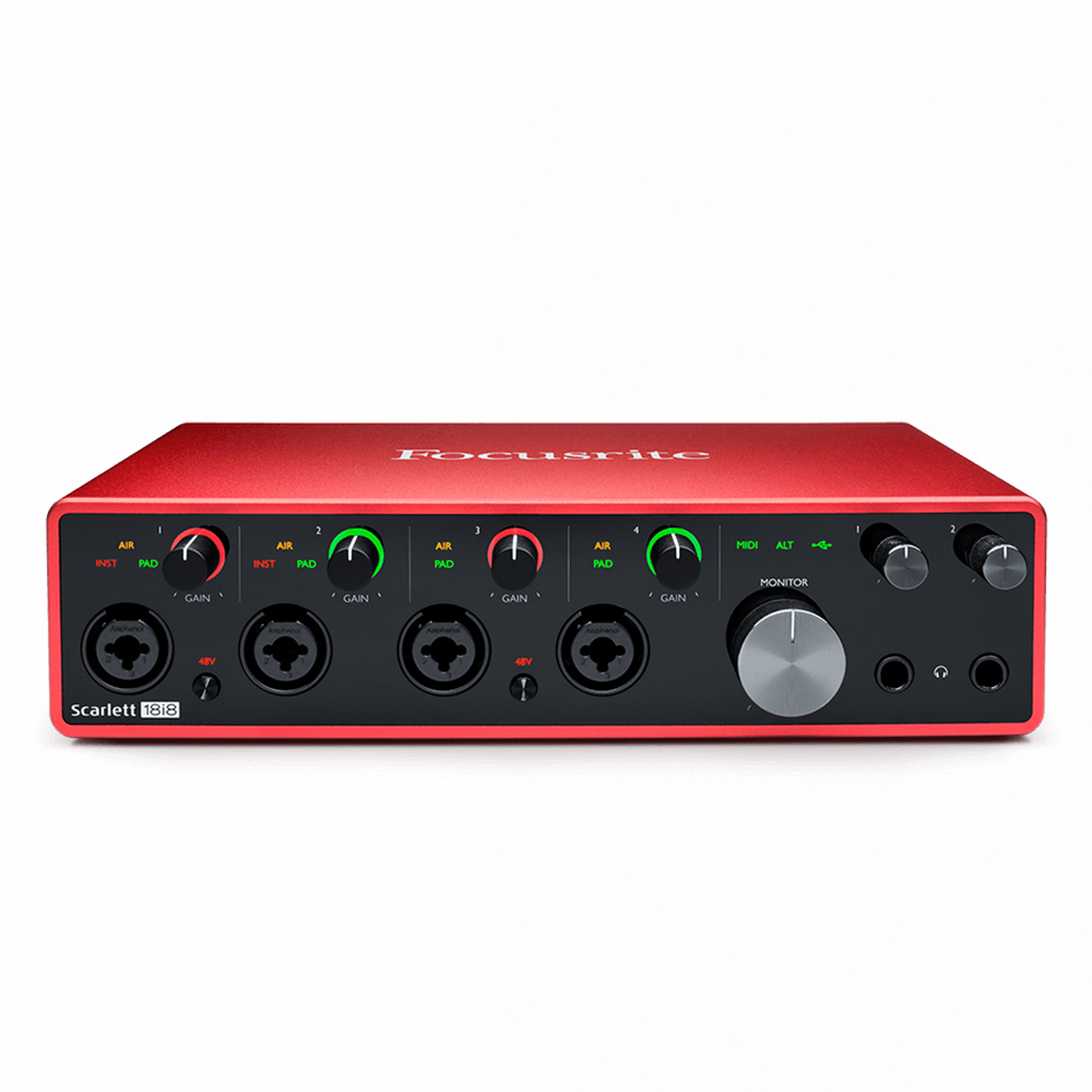 Focusrite Scarlett 18i8 3rd Gen 第三代 錄音介面【敦煌樂器】, , large