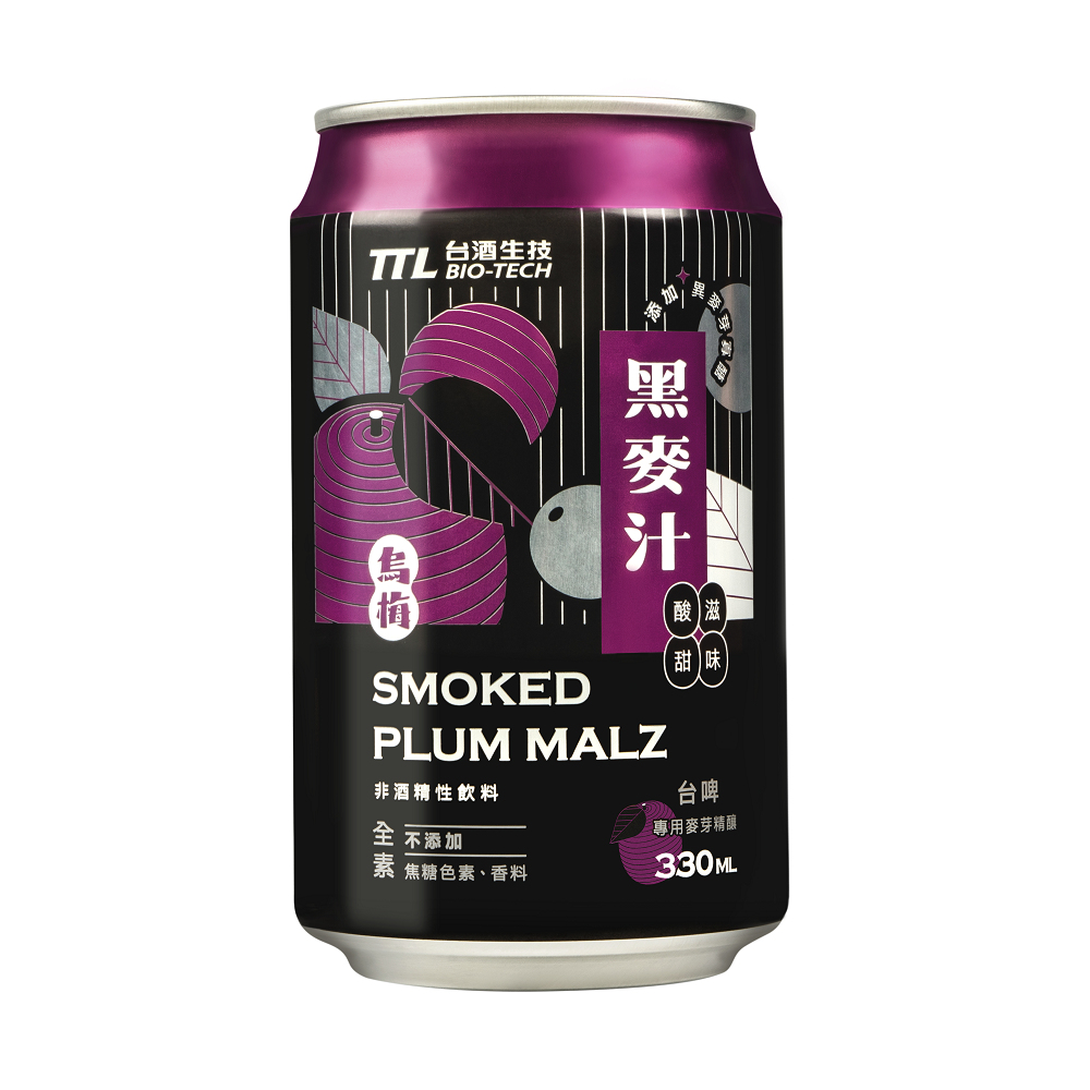 台酒烏梅黑麥汁 Can 330ml, , large