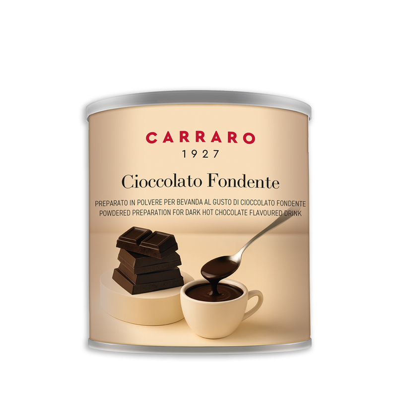 【CARRARO】HAZELNUT Chocolate powder (500g/tin), , large