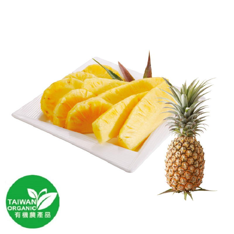 Organic Diamod Pineapple 0.9KG/pc, , large