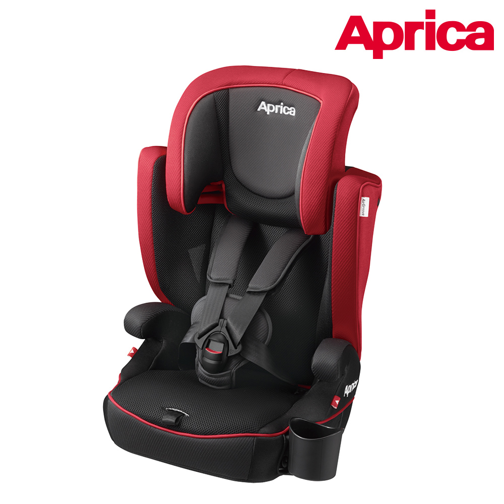 【Aprica】 AirGroove Special Seat 2-12Y Belt Car Seat-Red, , large