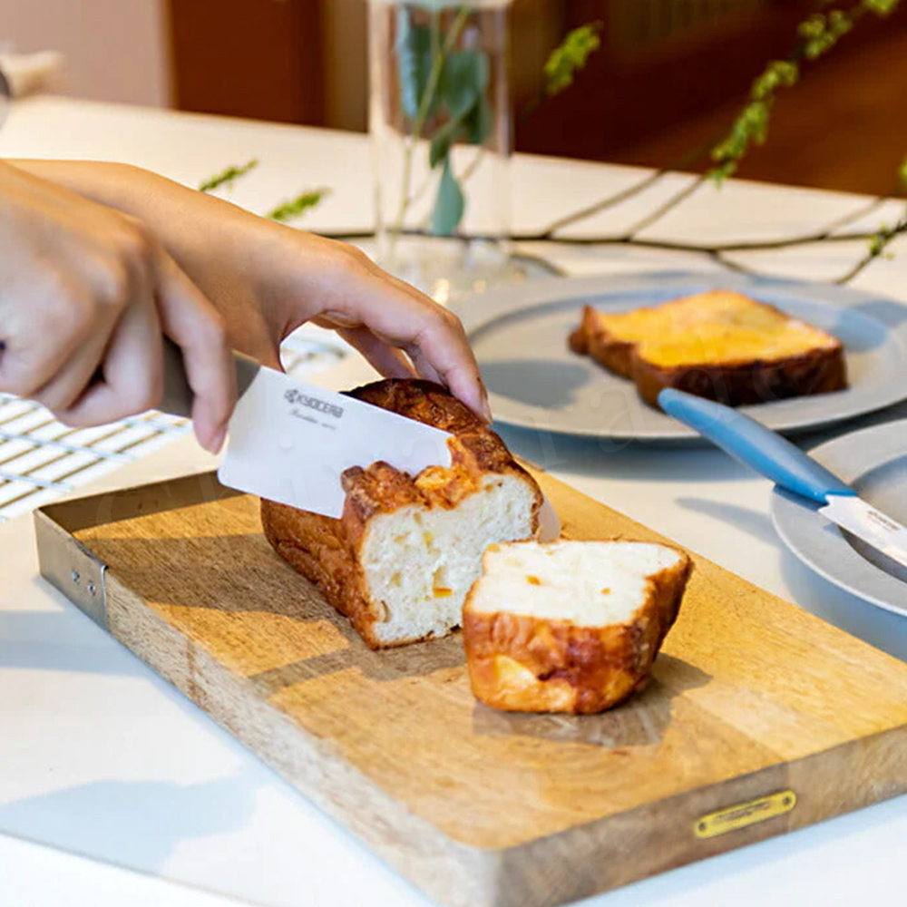 【KYOCERA京瓷】日本京瓷 經典莫蘭迪色系 抗菌多功能精密陶瓷刀 料理刀 廚房三德刀(14cm)-任選色, 黑色, large