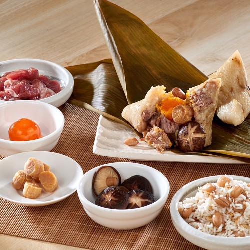 [Shijiazhuang Convenient Kitchen] Authentic Southern Rice Dumplings Shijiazhuang Scallop Rice Dumplings (10 pieces), , large