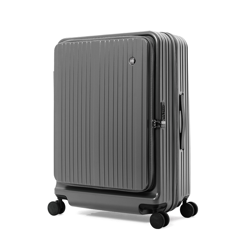 【ALLEZ】Front-Opening Luggage 29-inch Sesame Grey, , large