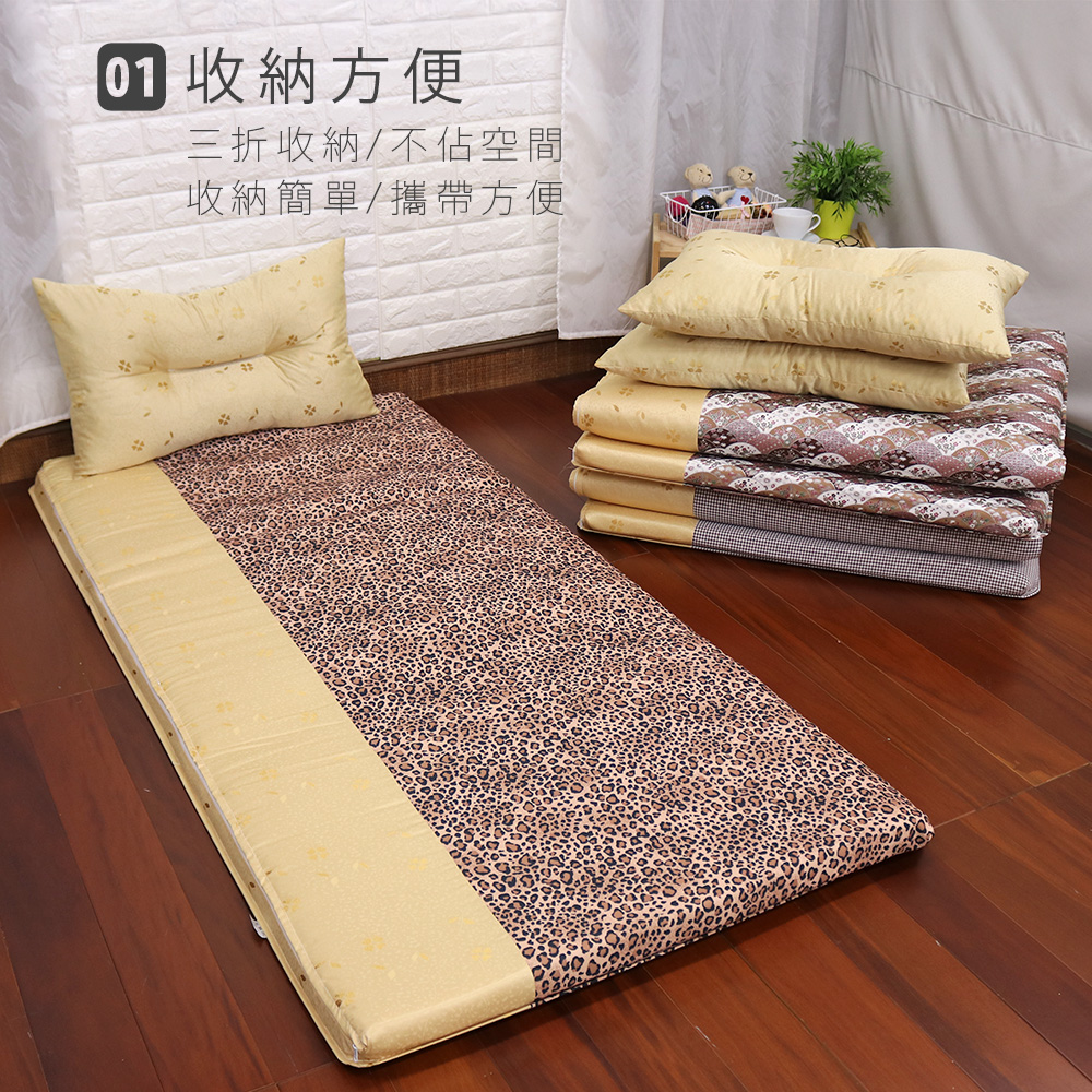 MIT Daoxiang Color Matching Winter and Summer Bamboo Single Mattress, , large
