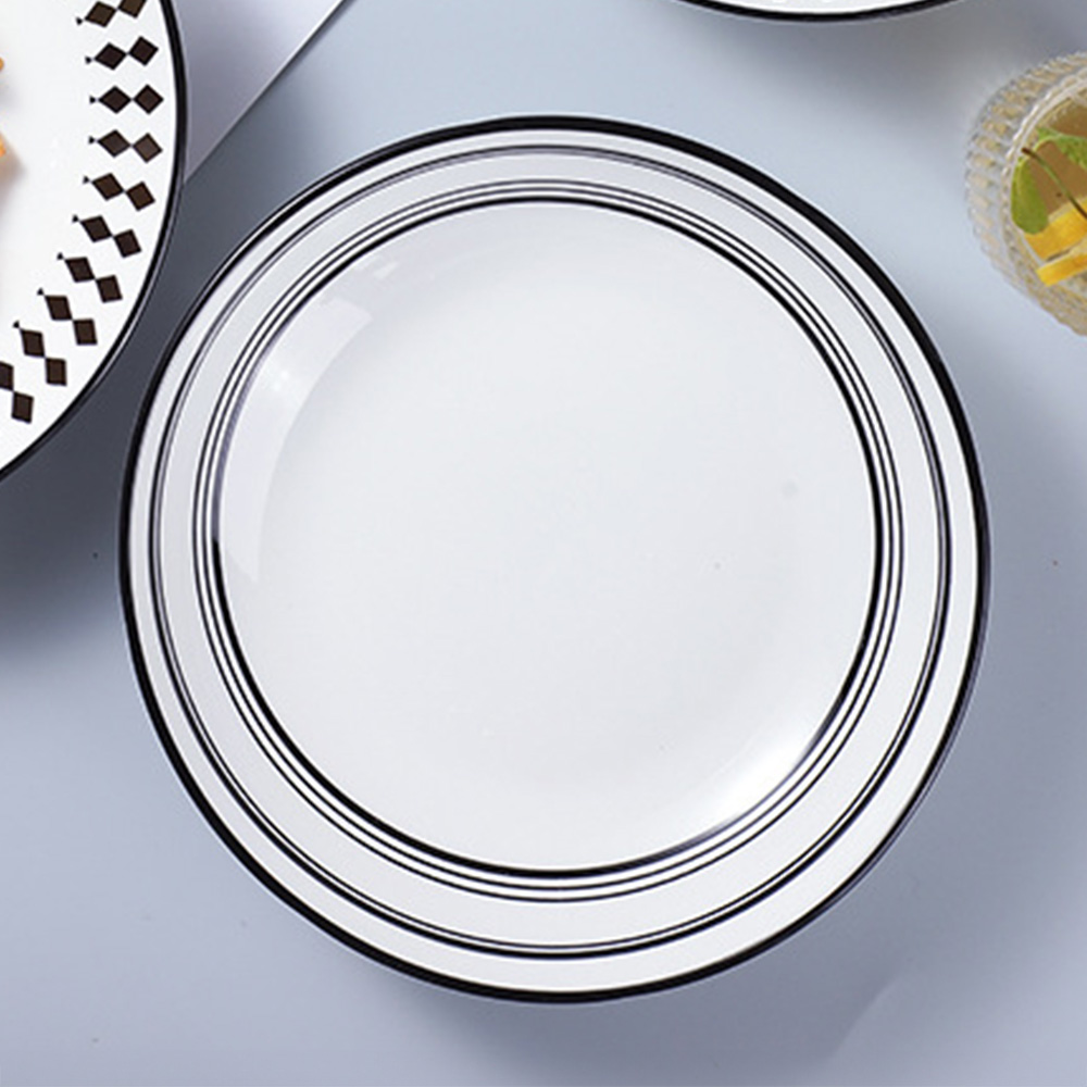 8-inch deep plates, , large