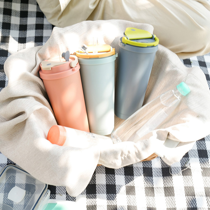 [旭日電] LUVHOME-口co雙享杯-桃紅橙, , large