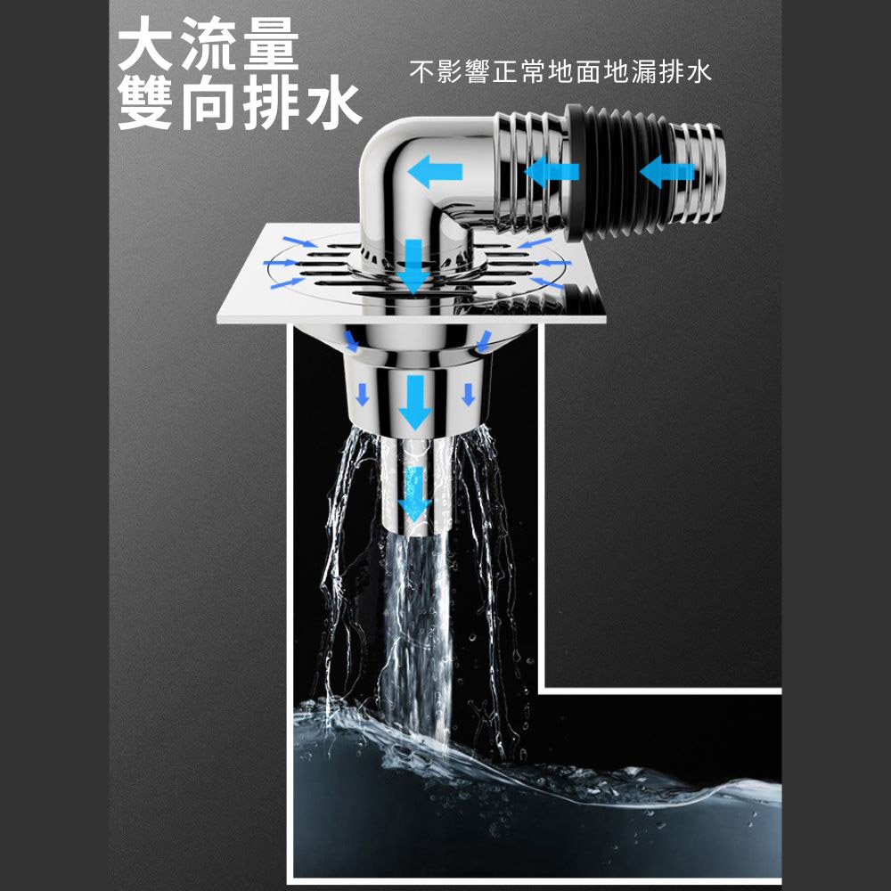 防溢水三通【彎頭款】, , large